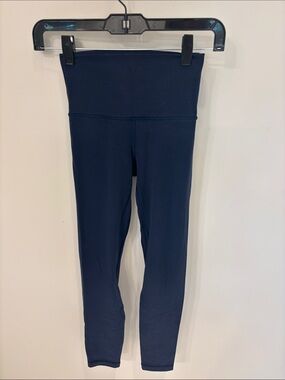 Lulu Align High-Waisted Navy Leggings